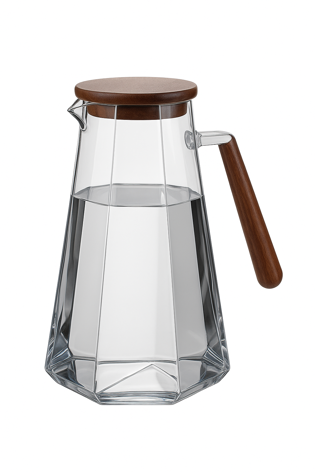 Bouilloire en verre borosilicate grande capacité usage domestique
