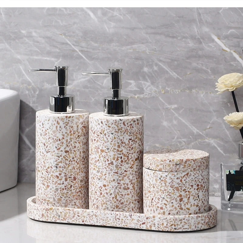 bouteille distributrice d'émulsion haut de gamme pour salle de bain
