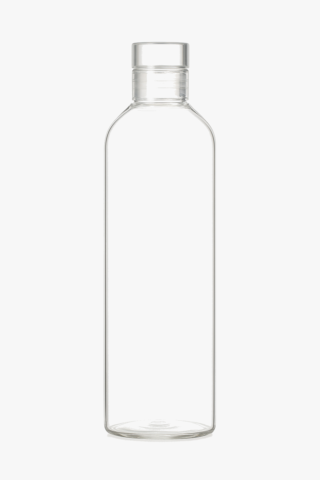 Bouteille eau verre réutilisable avec couvercle étanche