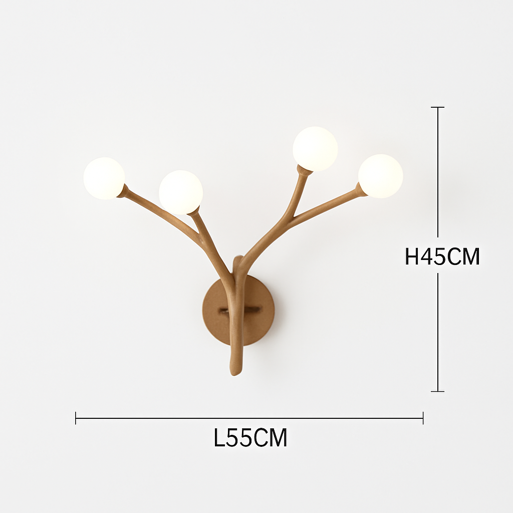 Branches minimalistes modernes Led lustres pour salon Restaurant salle hôtel hall Tables basses décoration de la maison luminaire
