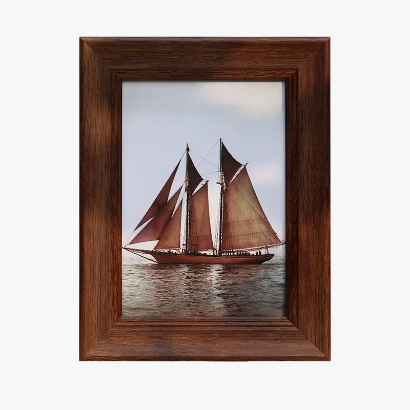 cadre photo rétro en plastique pour décoration murale et de table