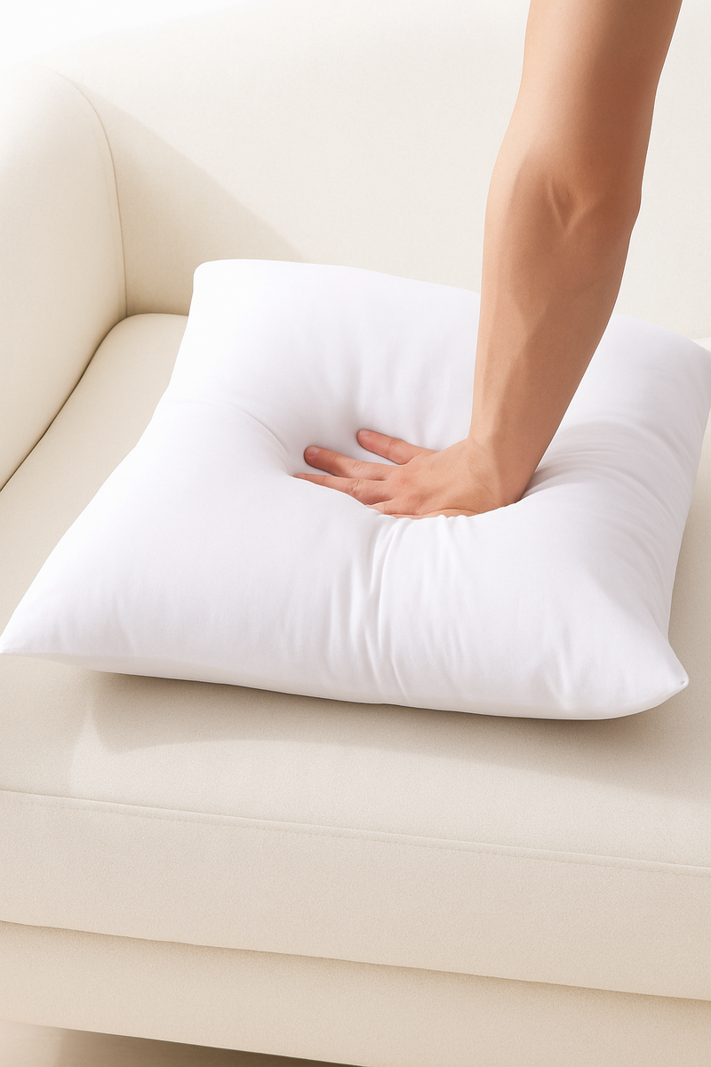 coussin décoratif blanc plusieurs tailles pour un style élégant