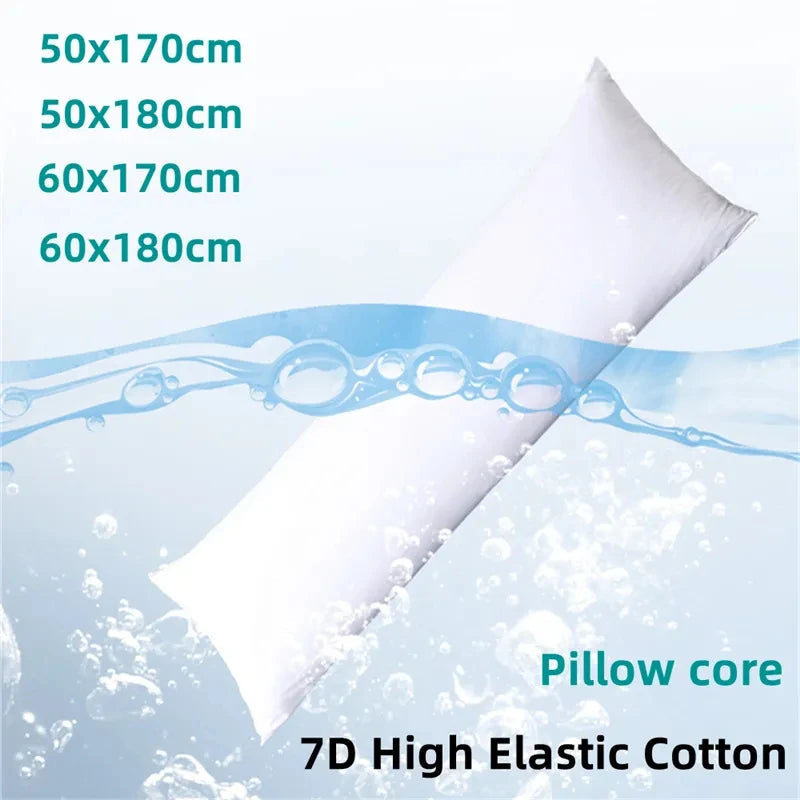 Coussin dakimakura long pour anime taie d'oreiller blanche
