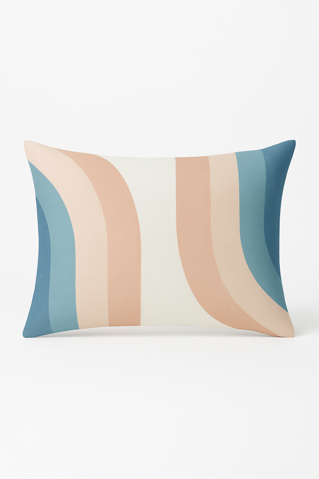 coussin lombaire géométrique abstrait réversible pour canapé ou bureau
