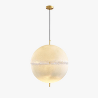 Créativité nordique Led lune suspension lumières salon salle à manger chambre décor à la maison lustre Bar Loft chevet lampe suspendue luminaire