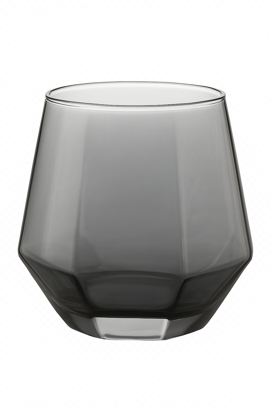Ensemble 6 verres whisky design relief élégant salon