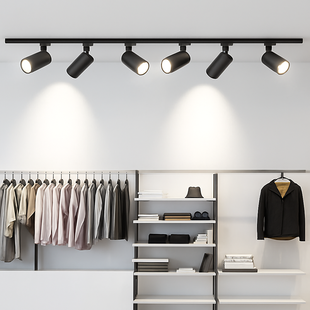 ensemble complet de rails d'éclairage à led remplaçable pour intérieur - vue 2 sur 18
