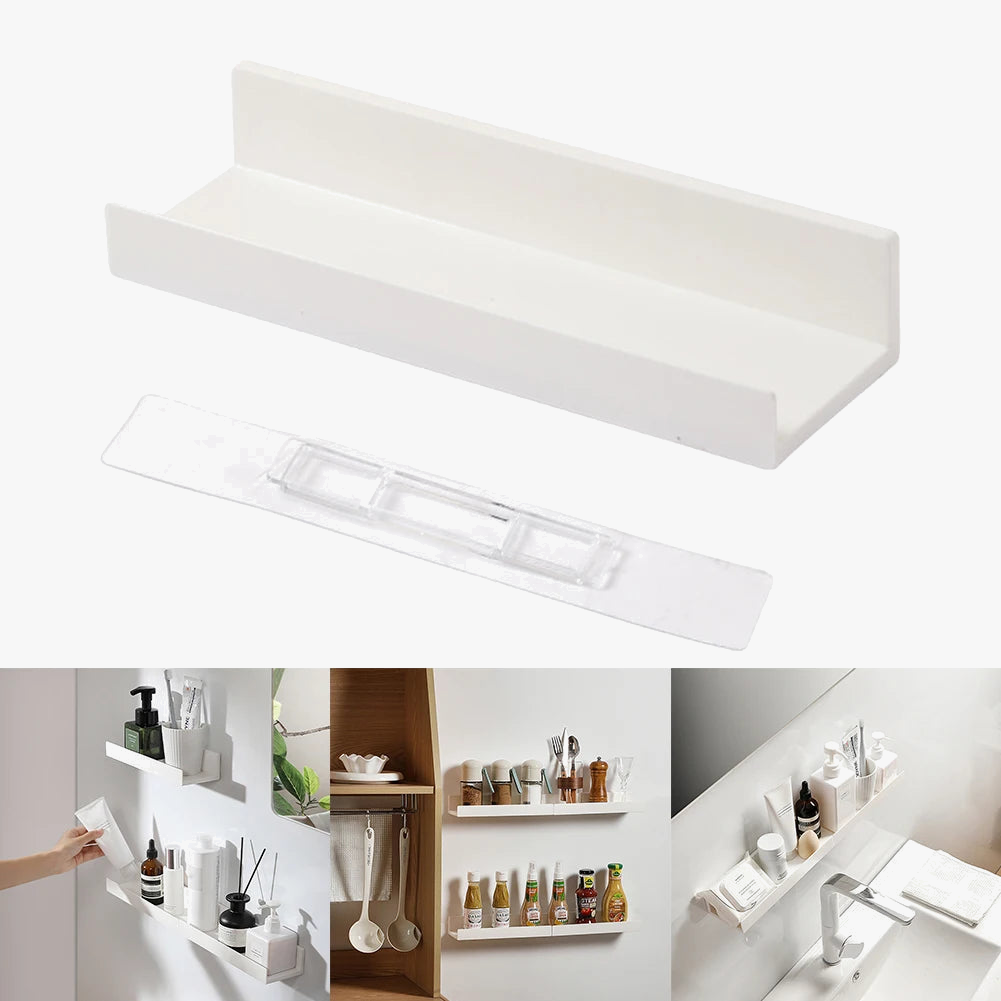 etagère murale sans perçage pour rangement de douche