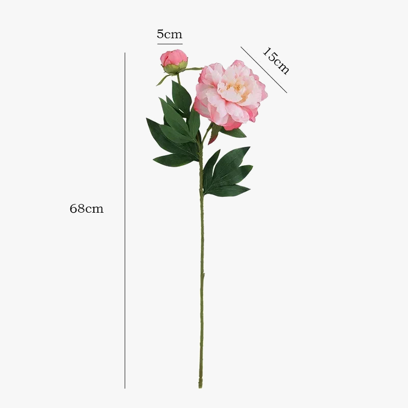 fleurs artificielles en soie pour décoration de café et restaurant