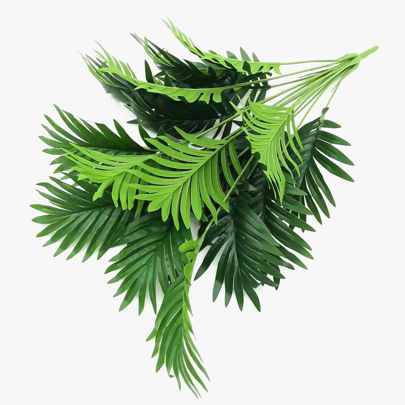 fleurs artificielles grande feuille pour décoration mariage et événements