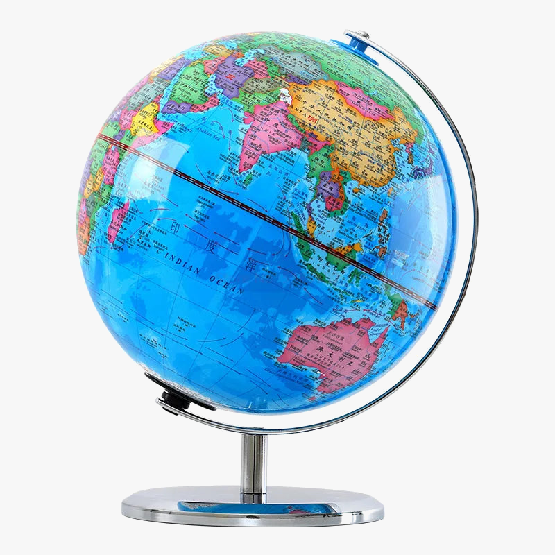 globe lumineux éducatif avec constellations et lumière led