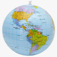 globe terrestre gonflable éducatif pour enfants jouet géographie amusant