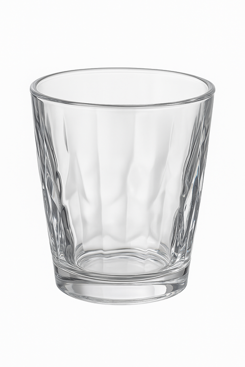 Gobelet acrylique réutilisable incassable style nervuré cuisine bar