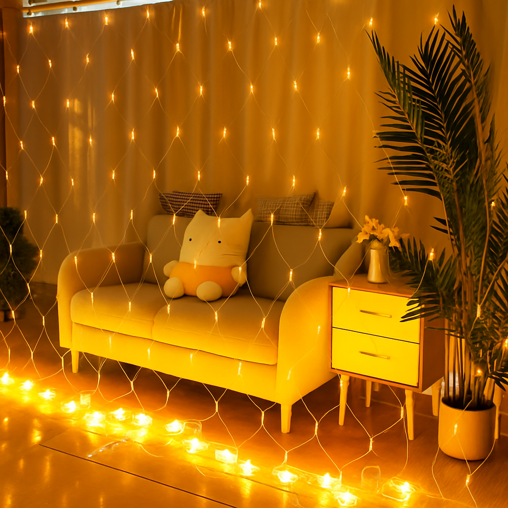 guirlande lumineuse led étanche pour extérieur décoration de fête et mariage - vue 4 sur 11