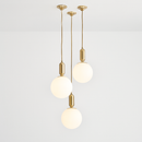 gzmj moderne globe en verre suspension pour cuisine