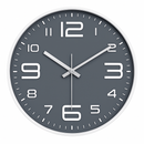 Horloge murale ronde design avec chiffres colorés 30cm Brief