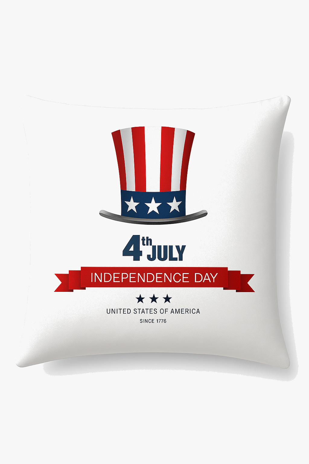 housse de coussin carrée imprimée love usa pour décoration festive