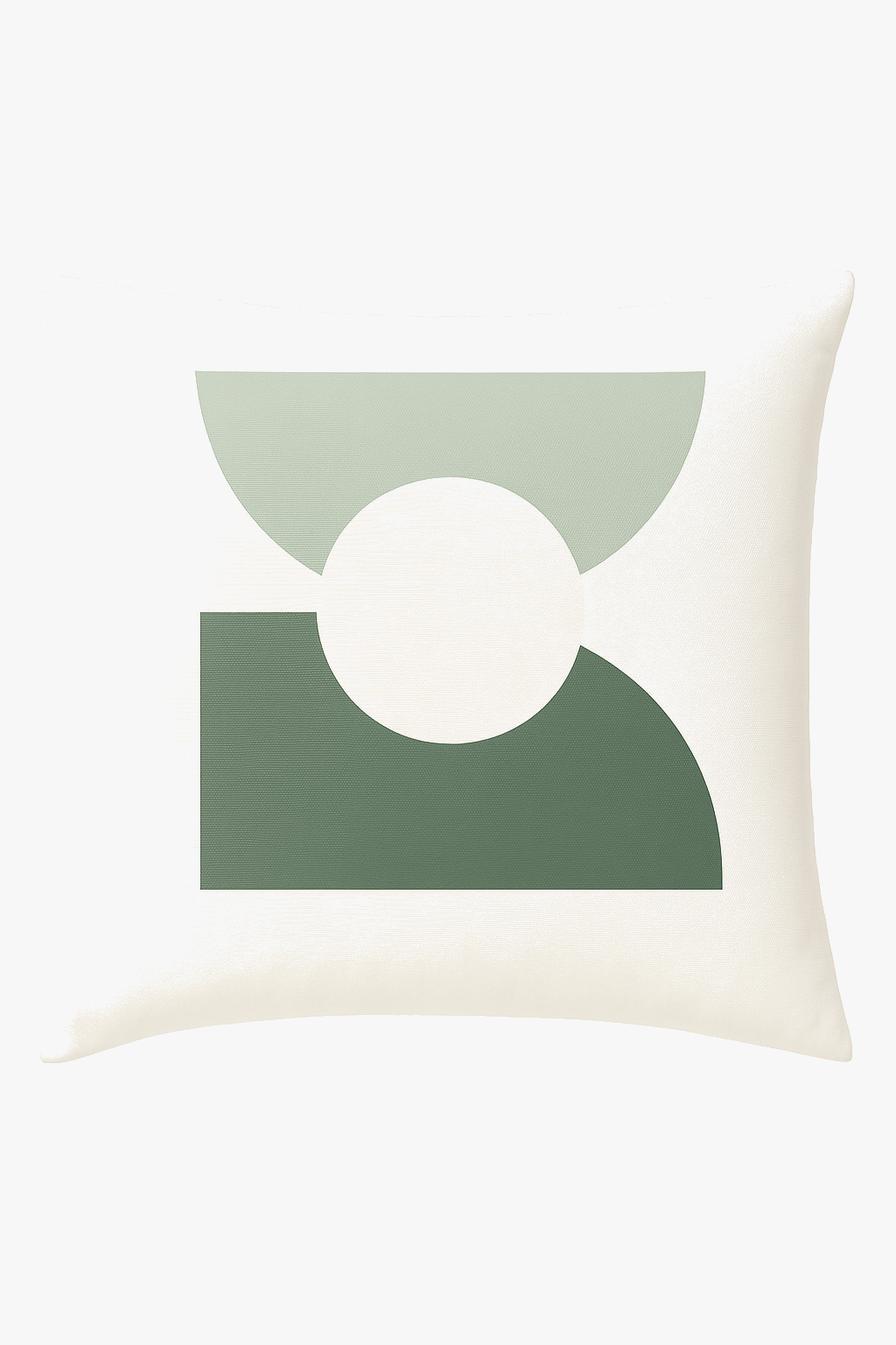 housse de coussin décorative à feuilles vertes pour un style créatif