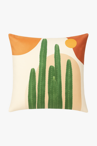 housse de coussin décorative à motif végétal pour canapé 45x45 cm