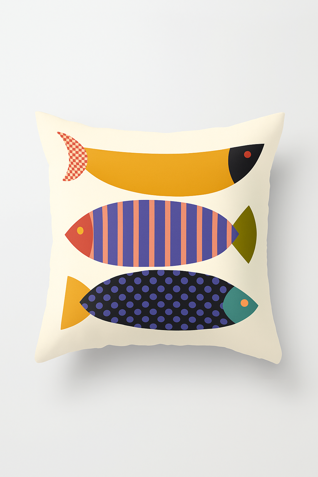 housse de coussin décorative abstraite style nordique pour salon