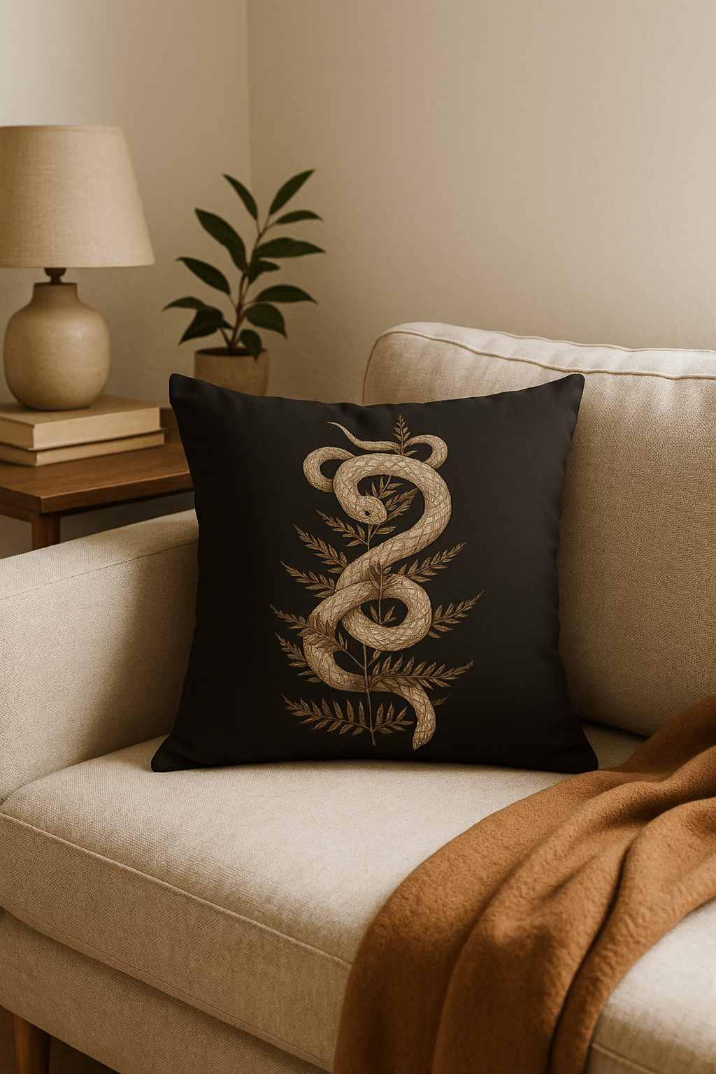housse de coussin décorative motif animaux colorés pour intérieur