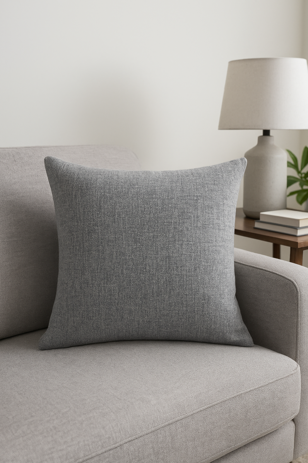housse de coussin en lin épais personnalisée pour décoration intérieure