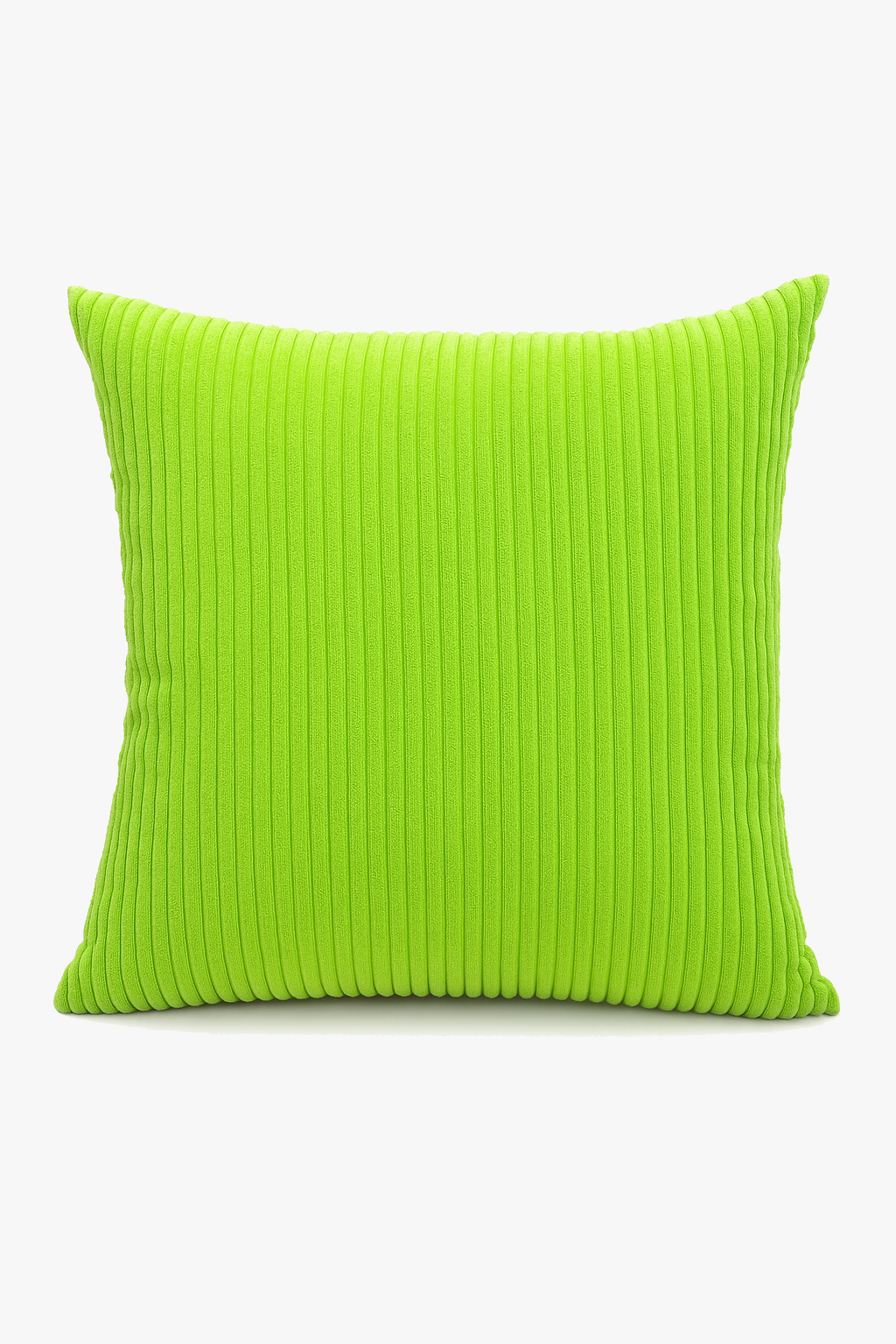 housse de coussin en velours côtelé rayé disponible en plusieurs tailles