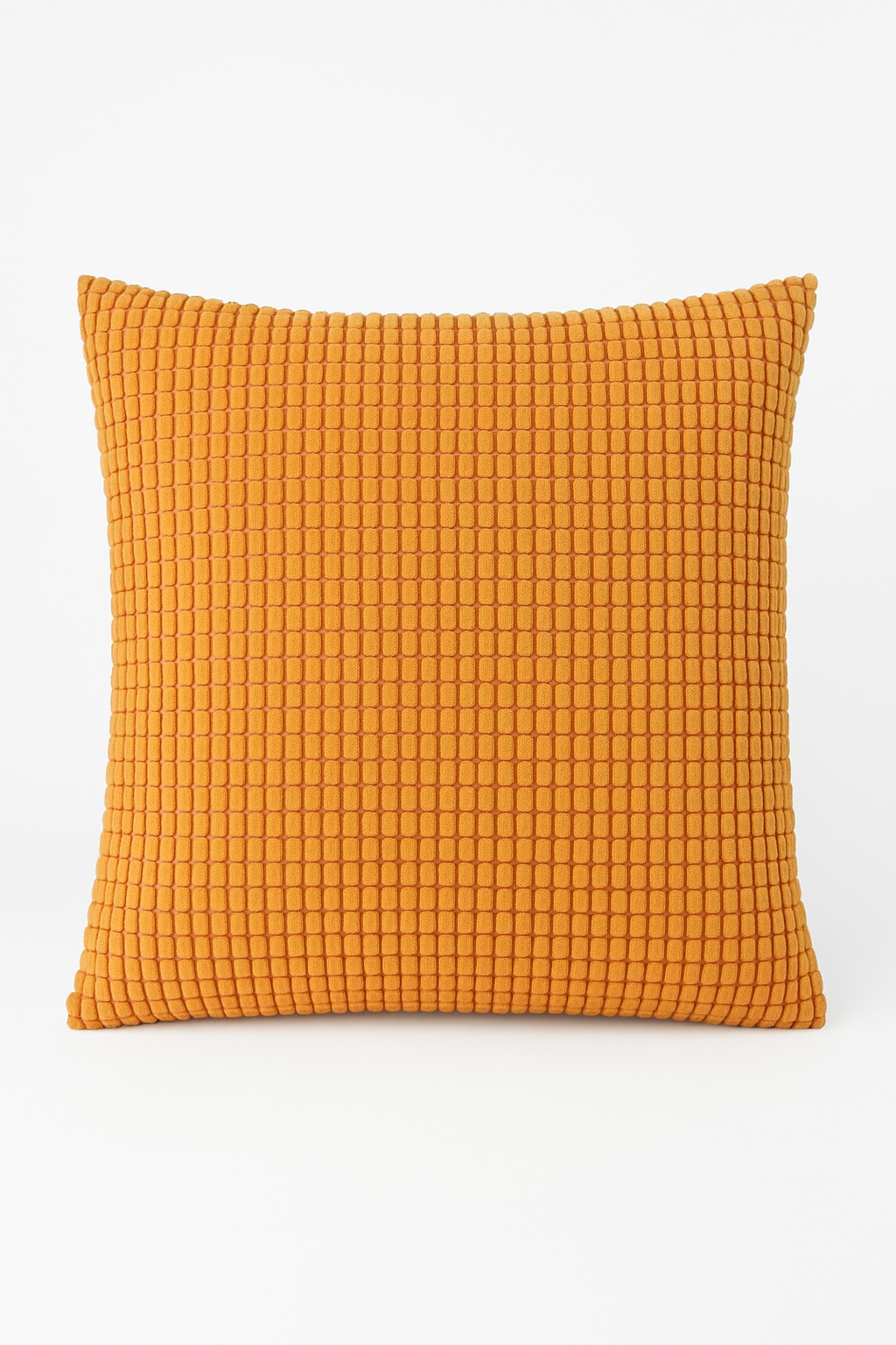 housse de coussin en velours côtelé unie 40 à 70 cm