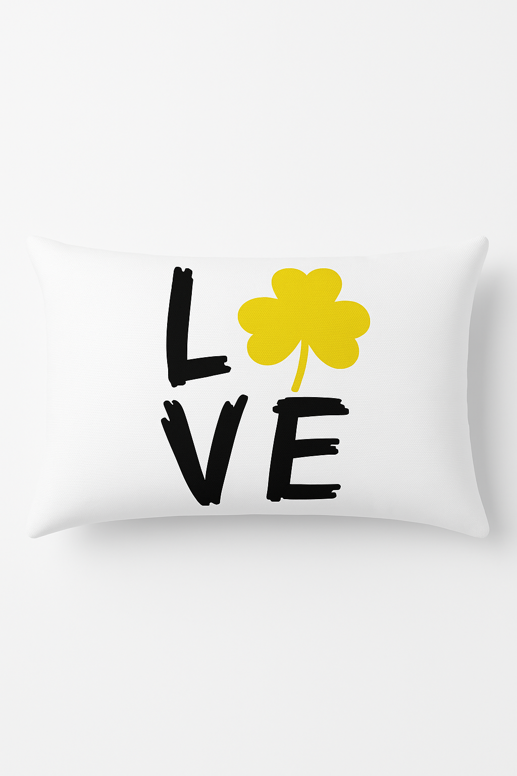 housse de coussin géométrique jaune pour décoration intérieure