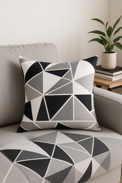 housse de coussin imperméable imprimée pour extérieur jardin terrasse