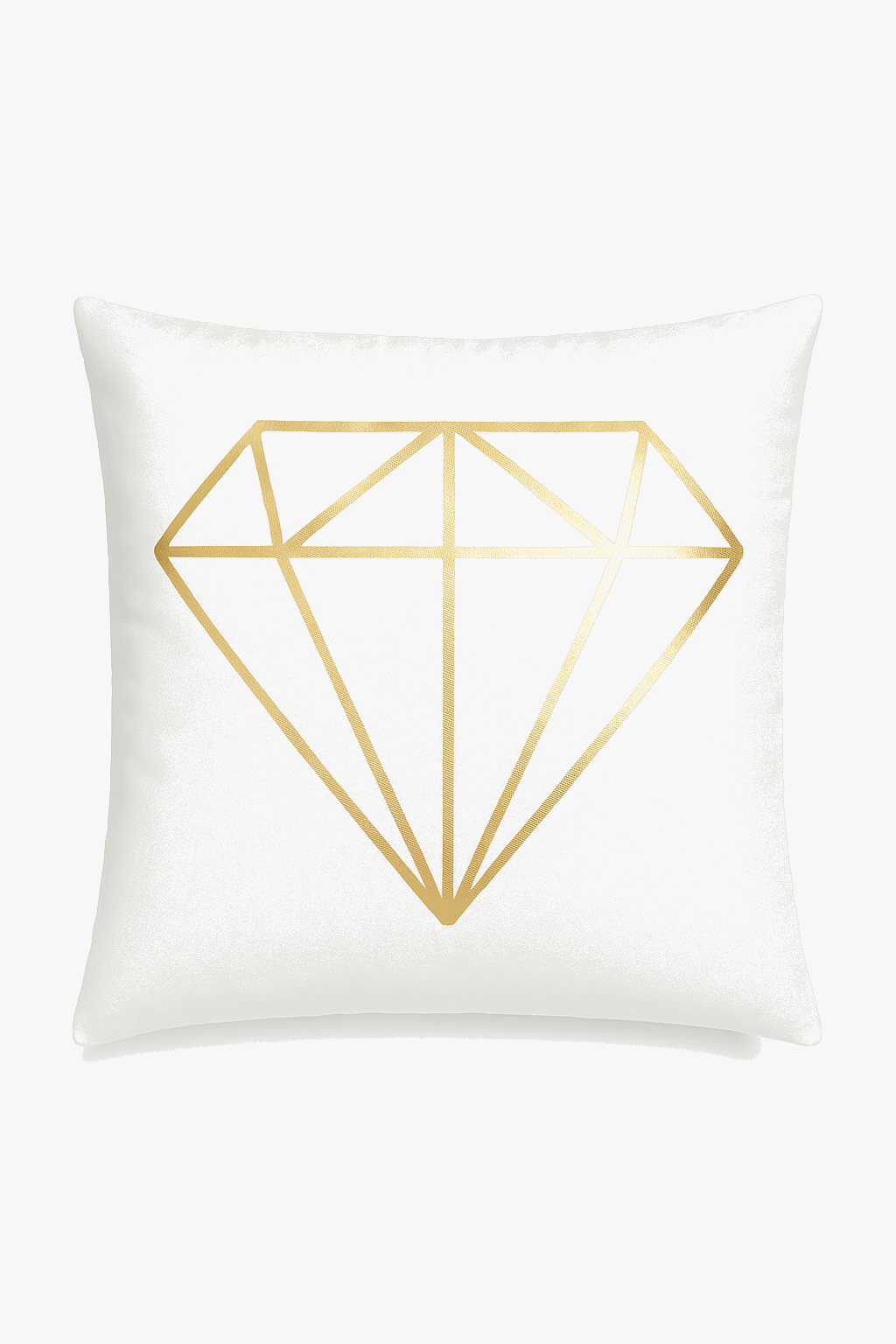 housse de coussin moderne motif géométrique feuille verte
