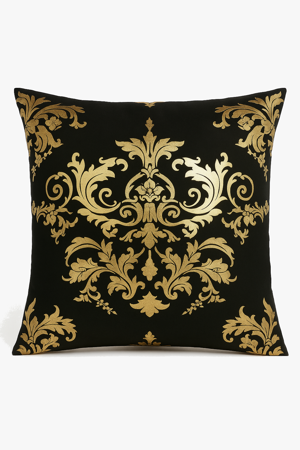 housse de coussin moderne motif géométrique feuilles décoratives