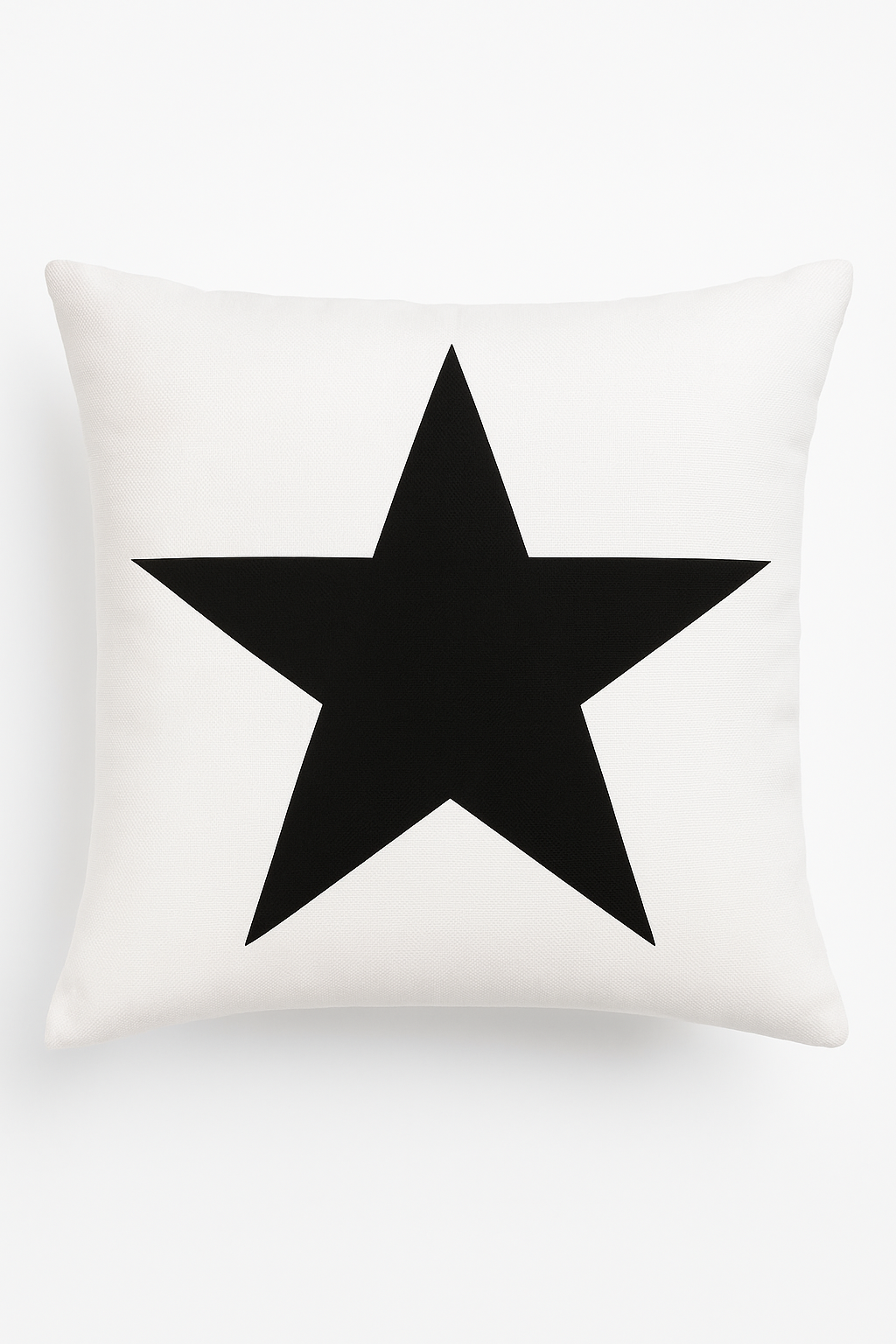 housse de coussin noir et blanc géométrique moderne décorative