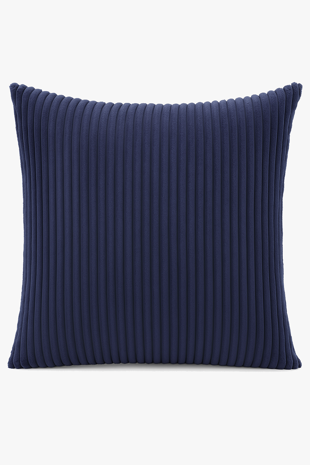 housse de coussin rayée en velours personnalisable grande taille 65x65 70x70