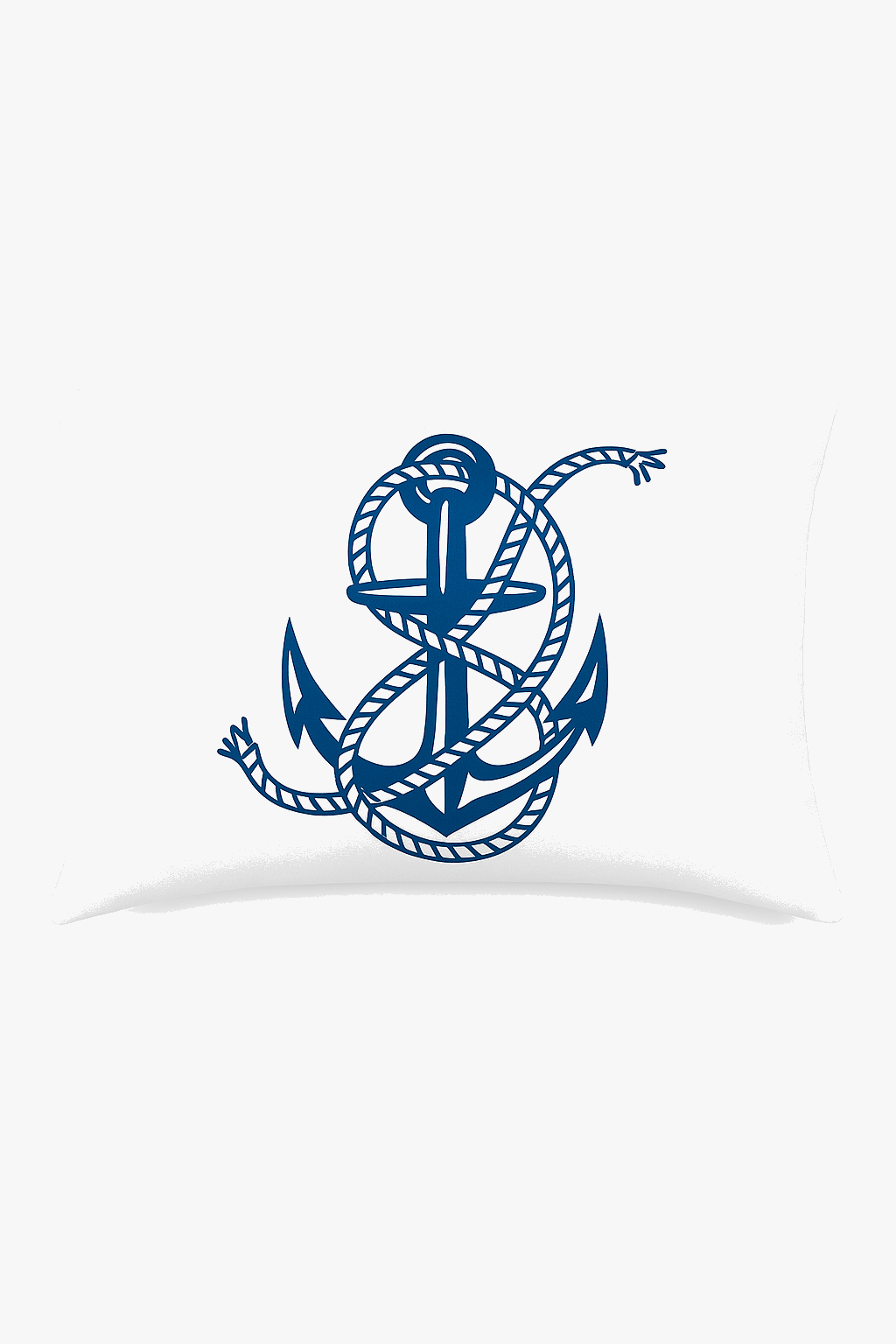 housse de coussin rectangulaire bleu motif animaux marins 30 x 50 cm