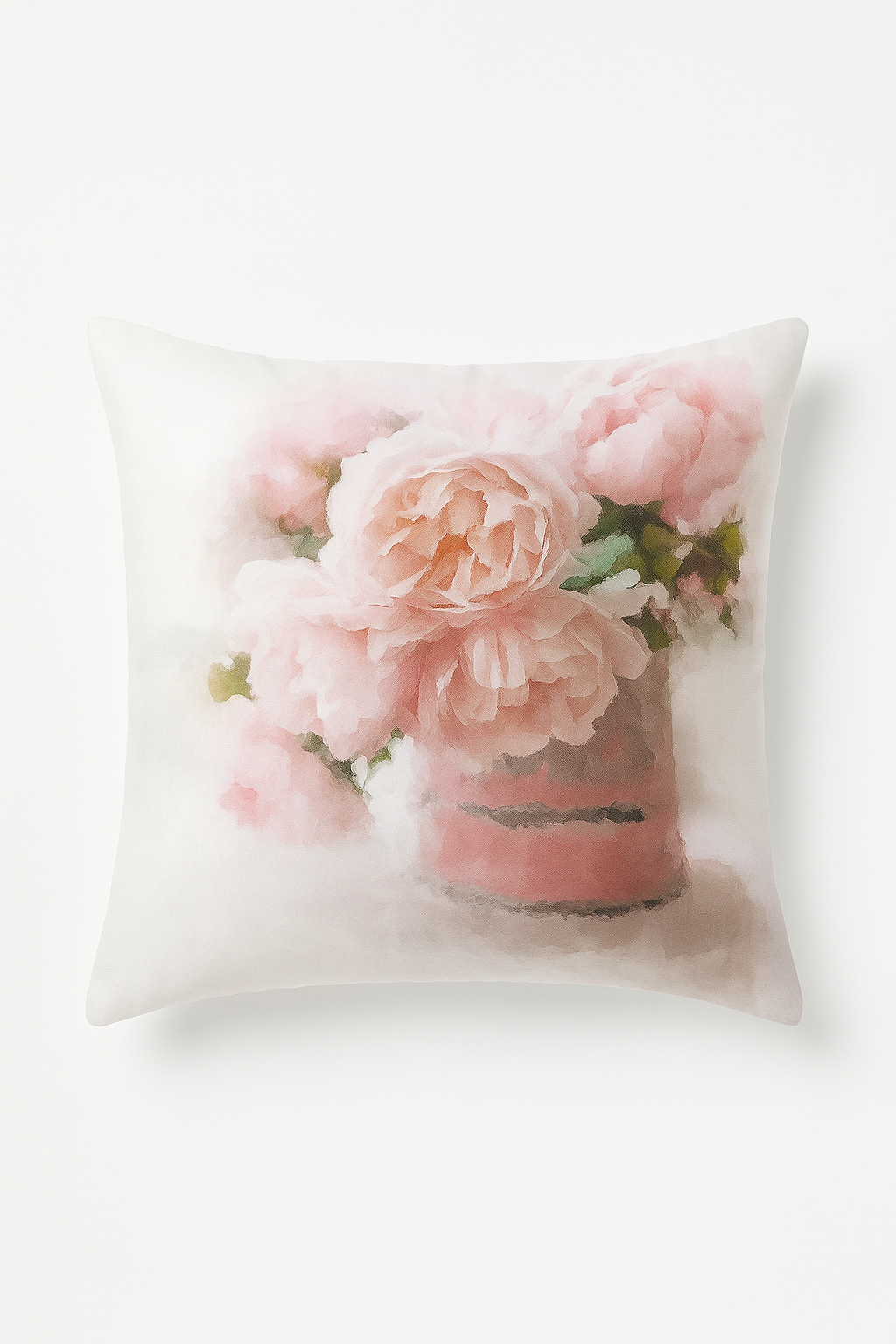 housse de coussin rose style nordique pour mariage et canapé
