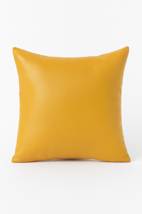 housse de coussin similicuir 45x45 60x60 cm décoratif canapé-lit