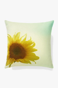 housse de coussin tournesol décoratif pour été