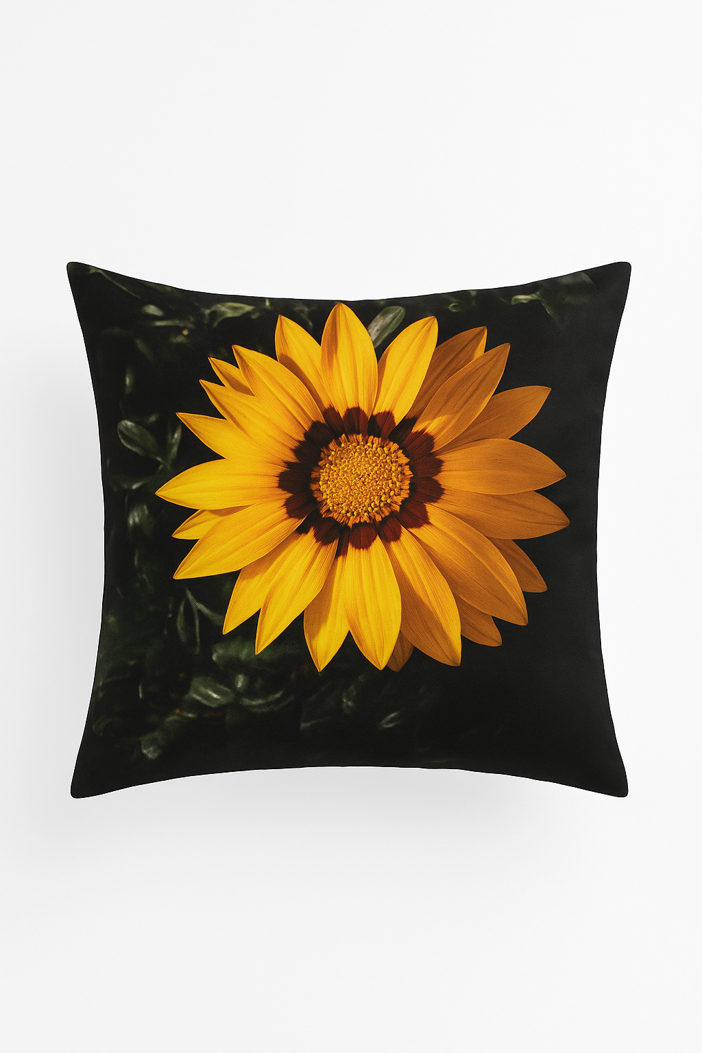 housse de coussin tournesol décoratif pour l'été