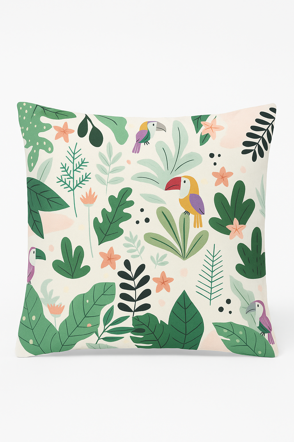 housse de coussin tropicale pour canapé élégant et moderne