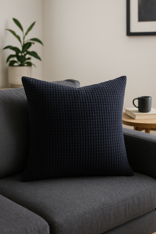 housse de coussin velours côtelé décoratif 40 à 70 cm