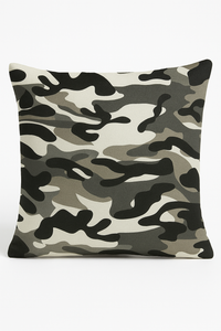 housses de coussin camouflage militaires géométriques décoratives