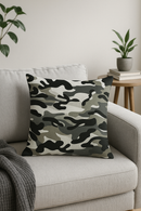 housses de coussin camouflage militaires géométriques décoratives