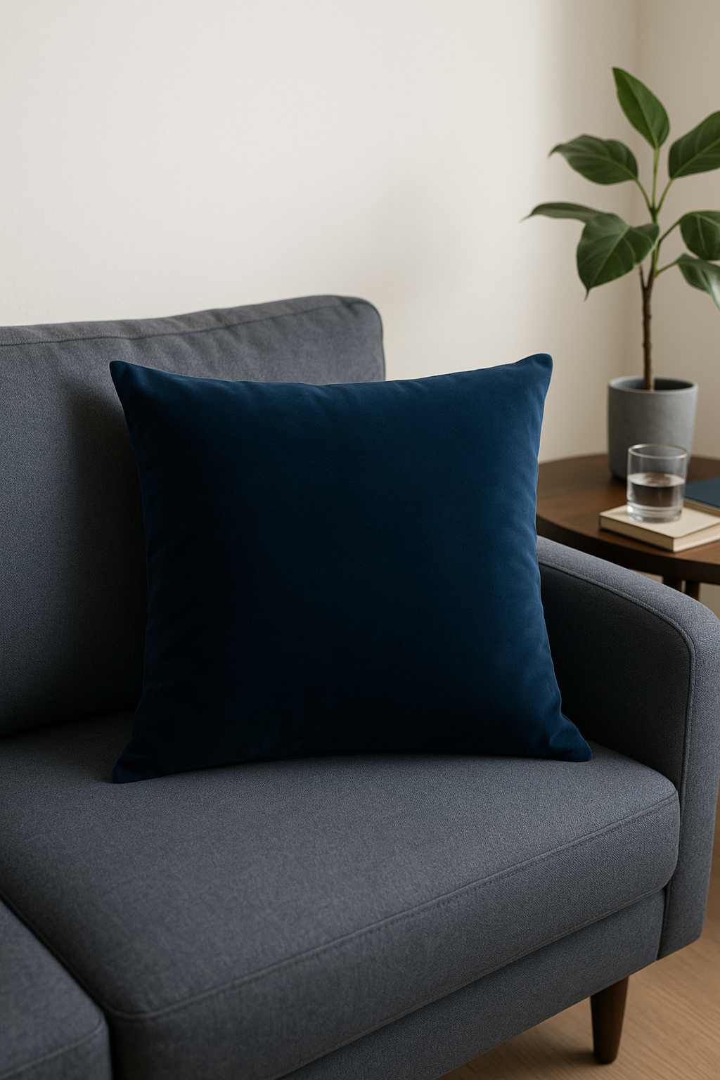 housses de coussin en velours unies pour décoration intérieure