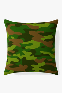 housses de coussin géométriques motif camouflage militaire décoratives