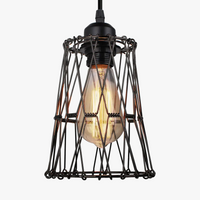 Suspension Industriel Rétro Cage