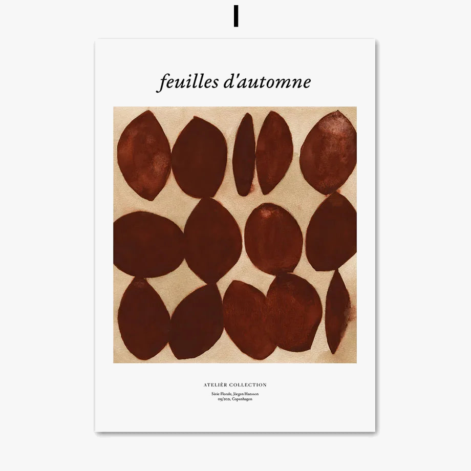 jupe fille ginkgo biloba art mural toile décorative nordique