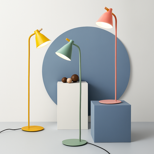 lampadaire led créatif moderne pour décoration intérieure originale