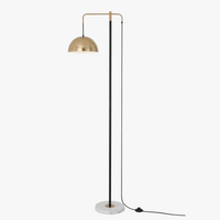 Lampadaire LED design loft avec fil apparent