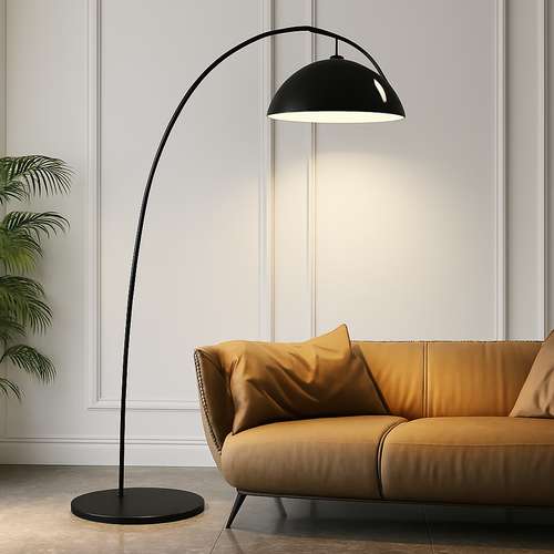 lampadaire led design nordique minimaliste canne à pêche